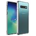 Produktbild UNBREAKcable Samsung Galaxy S10 Plus hülle - [stoßdämpfend, Nicht vergilbend] kristallklarer, hybrider und weicher TPU-Stoßdämpfer und Kratzfeste Handyhülle aus PC für Samsung S10 Plus - Transparent