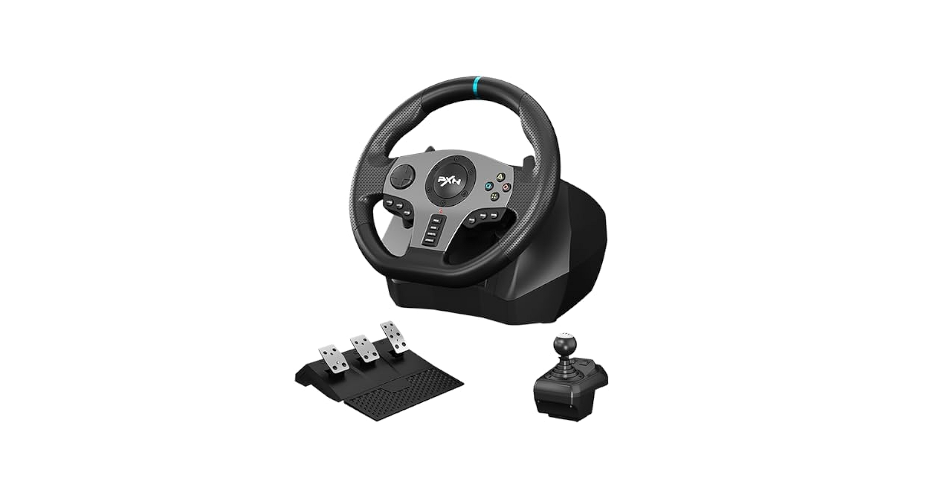 Amazon.com: PXN V9 Gaming Steering Wheels, 270/900° Driving