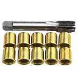 Edelstahl-Gewinde-Reparatursatz mit M14x1,25 Einsätzen und M16x1,25...