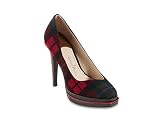 Cole Haan Air Chelsea Double Platform Pumps, Red Plaid, 7