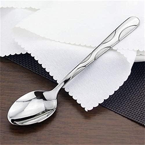 Spoon Set Tableware Spoon for Home Restaurant, 6pcs Tea Spoon Stainless Steel Ice Cream Dessert Mixing Honey Spoon(8pcs 8pcs)