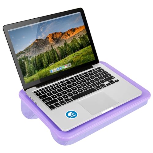 LAPGEAR Compact Lap Desk – Purple Amethyst, Fits 14" Laptops by LapGear - Used condition - Image 7