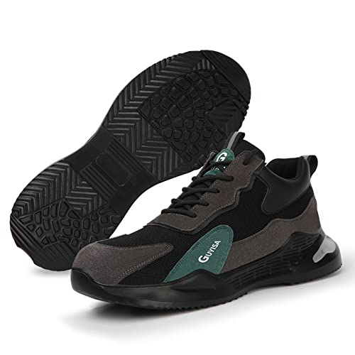 COKEYU Sicherheitsschuh,Neri Plus Kaschmir Cover