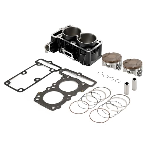 Frezon Kit de junta de pistão de cilindro de furo grande 346ccm 67 mm adequado para Kawasaki EX300 N