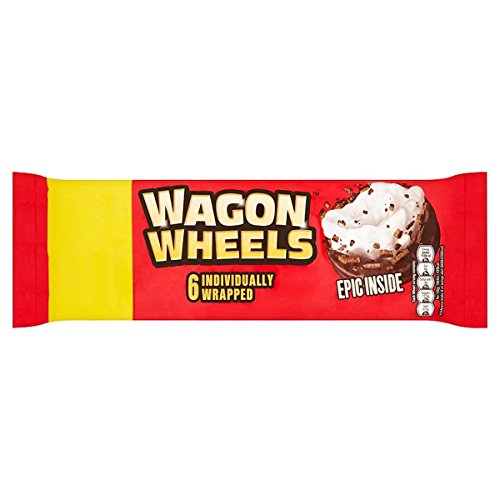 Wagon Wheels 6 Individually Wrapped (Pack of 16 x 6pk)