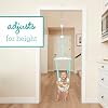 Infantino 2-in-1 Music & Lights Fox Doorway Jumper, Engaging Activity Jumper with Adjustable Strap & Motion-Activated Sounds for Babies 4 Months+