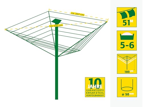 Juwel-30089-Nova-Plus-600-clothes-spin-dryer