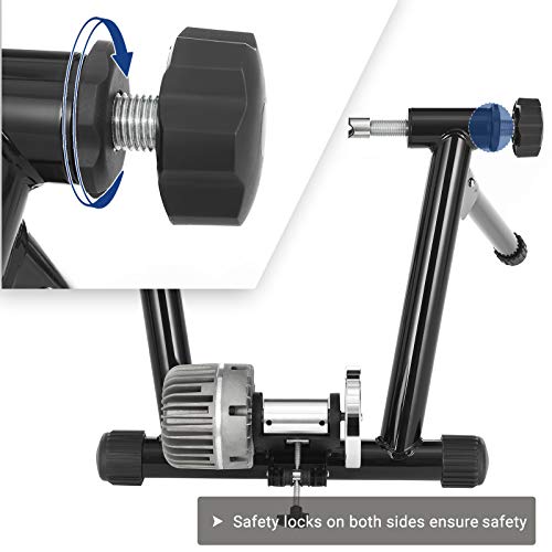 Songmics Fluid Bike Trainer Stand, Double Seal And Lower Noise, Black Usbt02B #TOP2