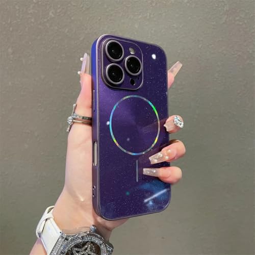 Coque iPhone 11 Pro Max violet brillant Aurora sublime vos soirées et tenues chics