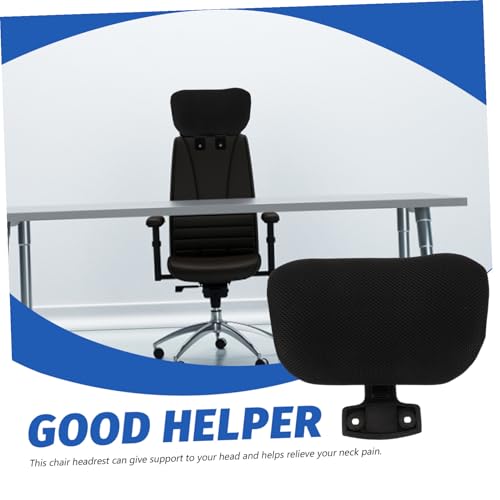 Appui-tête de chaise de bureau réglable coussin ergonomique sans perçage - 4