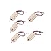 Hxchen Coreless Micro DC Motor 6x12mm for Airplane Model RC Toys - (5 Pcs)