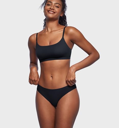 Magneticfit Cheeky Underwear for Women Bikini Stretchy High Cut Panties Sexy Tagless Briefs 3 Pack4