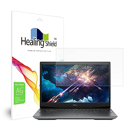 Healingshield スキンシール液晶保護フィルム Screen Protector Anti-Fingerprint Anti-Glare Matte Film Compatible with DELL G5 SE 5505