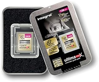 Integral 128GB CFexpress Memory Card Type B 2.0 8K RAW and 4K 120 FPS 1700MB/s Read 1600MB/s Write Speed Designed for the Cinematographer and Professional Photographer