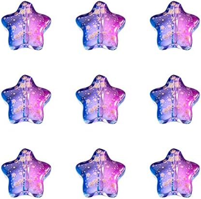 PandaHall 200pcs Teardrop Glass Beads 10 Colors Transparent Water Drop Crystal Loose Beads Glass Charms for DIY Necklace Earring Crafting Jewelry Making, Hole: 1mm