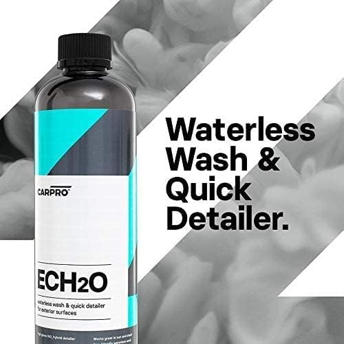 CARPRO ECH2O Waterless Wash, High Gloss Detail Spray, Rinse-Less Wash, and Clay Lubricant Concentrate - 4 Liter (135oz) 135 Fl Oz (Pack of 1)