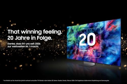 Samsung HW-Q995GF Q-Series 11.1.4-Kanal-Soundbar für Fernseher, Kabelloser 8\-Dual-Subwoofer, 4.0.2-Kanal-Rücklautsprecher, Kabelloses Dolby Atmos und DTS:X, SpaceFit Sound Pro, Q-Symphony