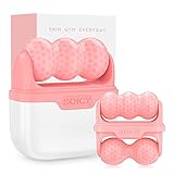 Deashun Rodillo de hielo 2 en 1 para cara y ojos, herramientas de cuidado facial frío de la