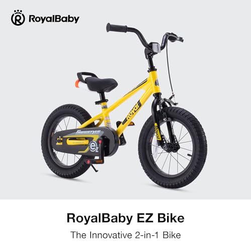 image for Royalbaby Freestyle EZ Kids Bike, Easy Learn Balancing to Biking, 14 I