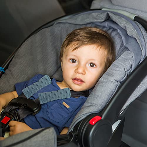 Car Seat Belt Covers, Baby Car Seat Neck Cover, Baby Strap Pad, Car Seat Strap Cover, Minky Dot, Seat Belt Cushions Pads, Shoulder Strap Protectors, Baby Shoulder Pads For Baby Car Seats, Blue #TOP1