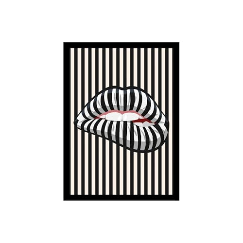 Image of BLINKART Trendy Abstract Wall Art Painting Print Design | Aesthetic Wall Decor Photo Artwork Frame Decoration Hanging For Home Bedroom Living Room Office Wall Decor | T056 | 13x10 Inches