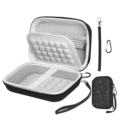 Image of EMART Digital Camera Case, Small Camera Bag(Fit Camera Size<6"x4"x1") for Canon PowerShot ELPH 180/Sony DSCW800 830/CAMKORY/Kodak Pixpro, Camera Carrying Case with EVA Anti-Shock Bubble(Case Only)