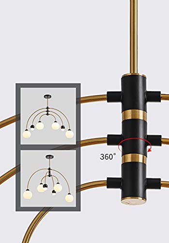 Lustre lanterne grand format pour illuminer un salon sombre - 4
