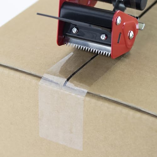 RAPESCO 1790 Germ-Savvy Antibakteriell 960 Klebeband-Handabroller mit 1 Klaren Packband