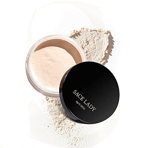 9G Loose Setting Powder, Waterproof Matte Finshing Powder, Face Powder Makeup & Finishing Powder For Women Girls, Lightweight Skin Finish Powder For Oil Control (01) #TOP30