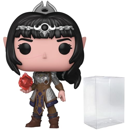 POP Games: Baldur's Gate - Shadowheart con artefacto Funko figura de vinilo (incluye funda protectora de caja compatible), multicolor, 3.75 pulgadas