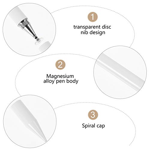 Hemobllo — Caneta Stylus de precisão para iPad, caneta sensível ao toque, lápis de escrita para tabl