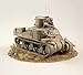 FMOCHANGMDP Tank 3D Puzzles Plastic Model Kits, 1/35 Scale US M3 Grant CDL Medium Tank Model, Adult Toys and Gift,6.4 x 3.1Inchs