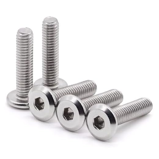 Glvaner M3-0.5 x 8mm Binding Screws, Furniture Screws, Connection Bolts, Flat Round Head Socket Head Cap Screws 304 Stainless Steel 18-8, Full Thread, 100 pcs