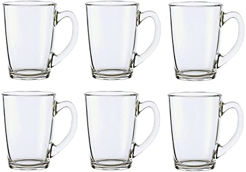 Luminarc New Morning Set Of 6 Clear Mugs 32cl