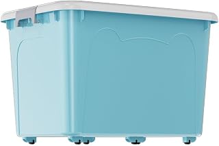 Storage Box, Dustproof, With Lid, 42x30x22cm, no wheels, 25L