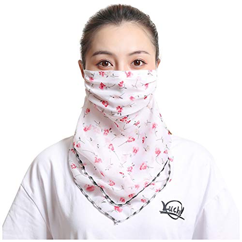 Preisvergleich Produktbild MOTOCO Kopftuch Bandana Mode Halstuch Stirnband Damen Schlauchtuch Neck Gaiter Gesichtsschutz Kopfbedeckung Halsmanschette Frauen Multifunktionstuch(22X53CM.D)