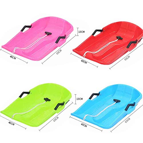 image for SHILONG Snow Sled Downhill Outdoor, High Performance Toboggan for Kids