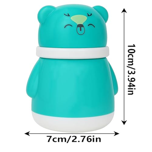 Image of Baby Skin Care Powder Talcum Puff Case Cum Container Box With Fruit Feeder Nibbler Teether For Babies /Kids /Toddler /New Born BPA Free (PATTERN 51)