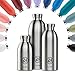 24Bottles Borraccia Termica Per L'Acqua | Bottiglia Thermos Riutilizzabile in Acciaio Inox senza BPA | 24Ore Freddo 12Ore Caldo | Clima Bottle | Design Originale Italiano (Moss Green, 850 ml)