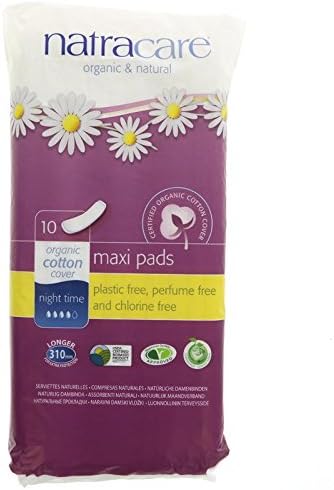 (6 PACK) - Natracare Natural Pads Night Time | 10s | 6 PACK - SUPER SAVER