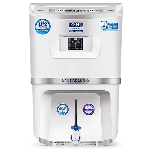 Top 10 Best Kent RO Water Purifiers in India | Kent RO Price Comparison 60 V.S. KENT Grand Star RO+UV+UF TDS Control Water Purifier 9 L (White)