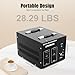 LIWBYYG Heavy Duty 5000W Voltage Converter Transformer, 5000 Watt Step Up/Down Converter 110-120 Volt w/US Power Cord,Circuit Breaker Protection