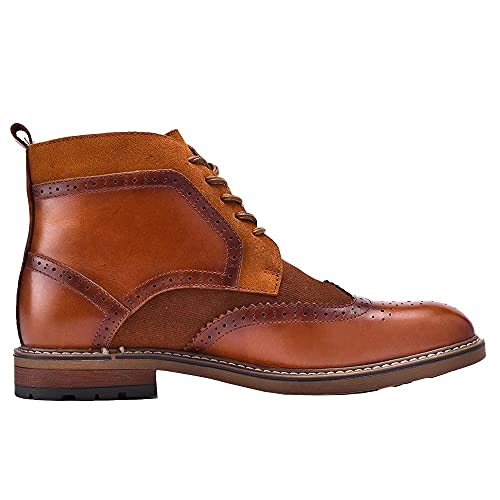 Image of Arkbird Chelsea Ankle Boots for Men Genuine Leather Oxford Casual and Formal Dress Boot