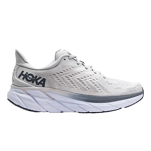HOKA Herren Clifton 8 Laufschuhe, Lunar Rock Nimbus Cloud, 45 EU