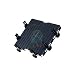 Produktbild rensi T-Tisch, passend Halter A-100, A-350 Aluminium schwarz, 253 x 200 mm, für Notebooks von 12" - 15.4", Einspannbereich 253-370 x 330-273 mm