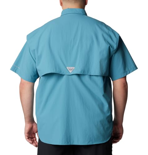 Image of Columbia Men Omni-Shade Bahama II Hiking and Trekking Short Sleeve Shirt