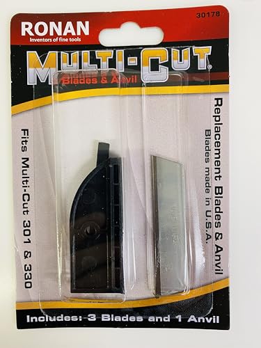Ronan Multi-Cut Replacement Blades & Anvil for Ronan Multi-Cut Industrial Cutter