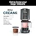 Ninja NC299AMZ CREAMi Ice Cream Maker, for Gelato, Mix-ins, Milkshakes, Sorbet, Smoothie Bowls & More, 7 One-Touch Programs, with (1) Pint Container & Lid, Compact Size, Perfect for Kids, Matte Black