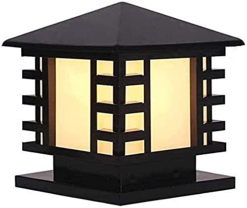 Lampes extérieures étanches IP65 avec colonnes en aluminium durable