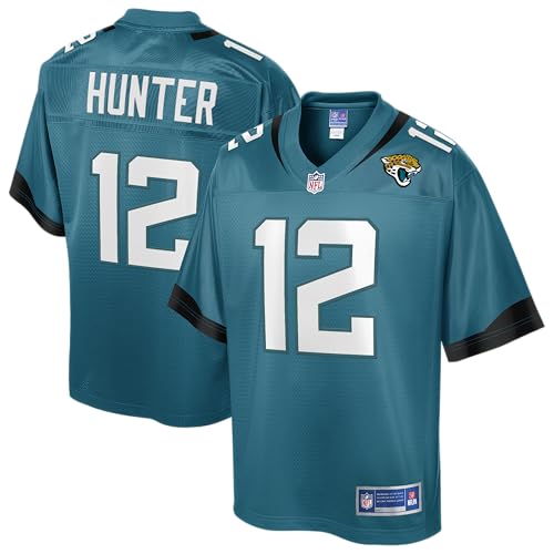 NFL PRO LINE Mens Travis Hunter Teal Jacksonville Jaguars Team Jersey